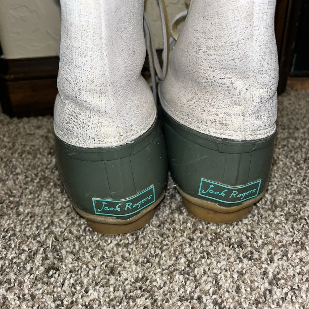 Jack Rogers Women's Chloe Classic Rain Duck Boots Size 8